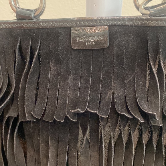 COPY - YSL Black Fringe bag - Picture 2 of 5